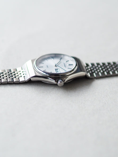 Seiko Spirit 7N43-7B70 Quartz JDM White Sunburst Textured Dial