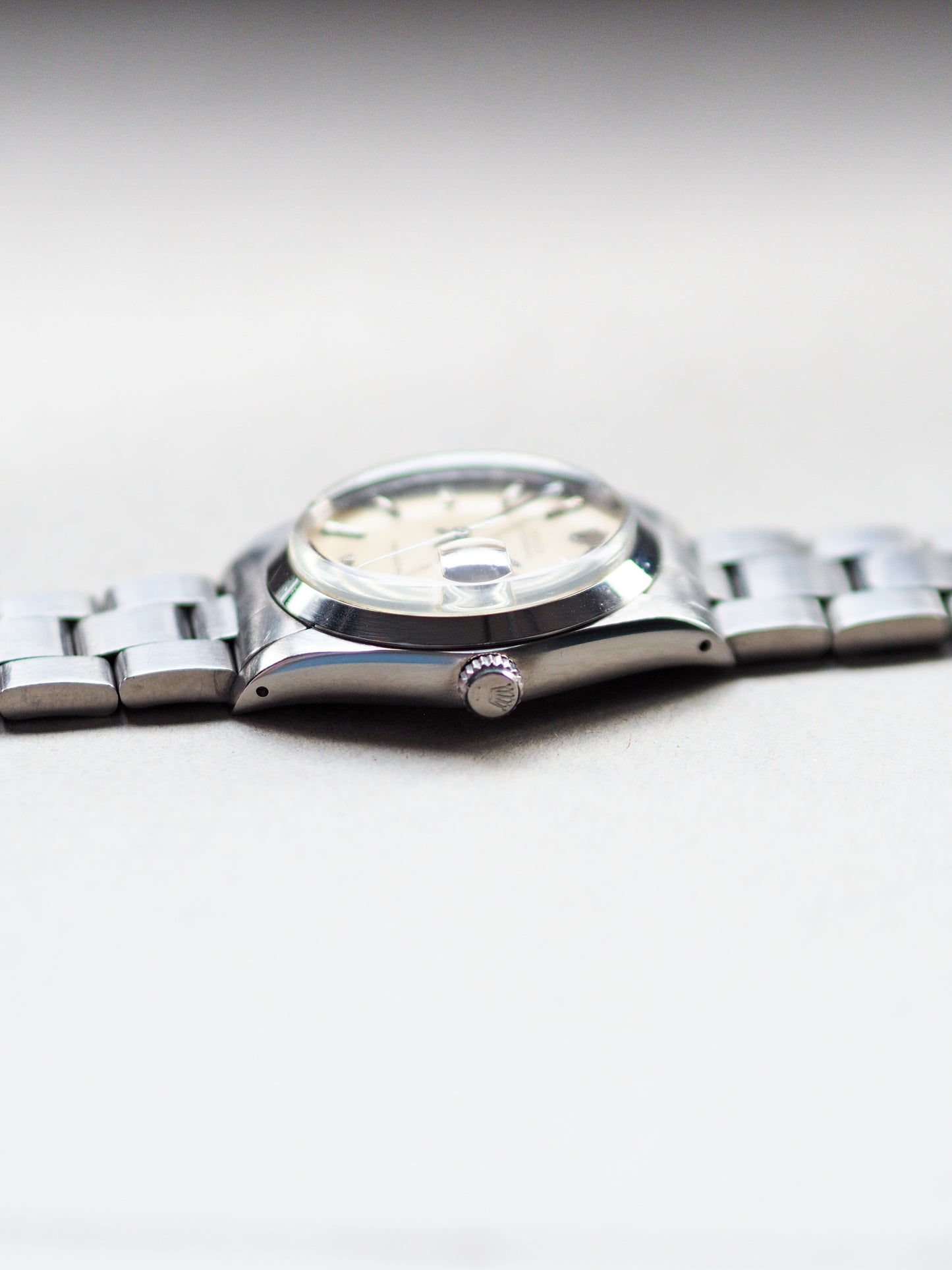 Rolex Oysterdate Precision 6694 Patina Beige Dial