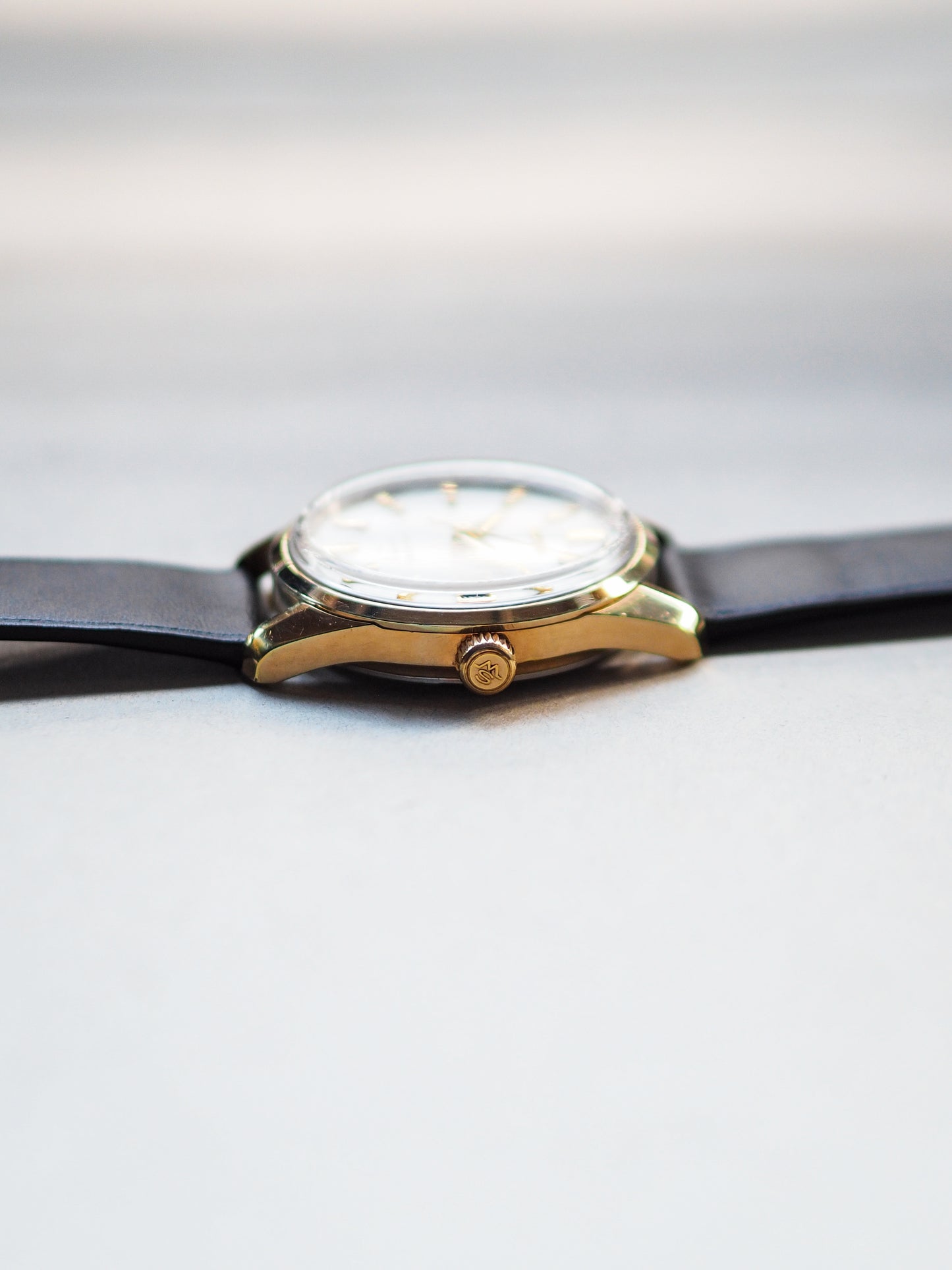 Seiko 44KS King Seiko 4402-8000 SGP Silver Sunburst Dial