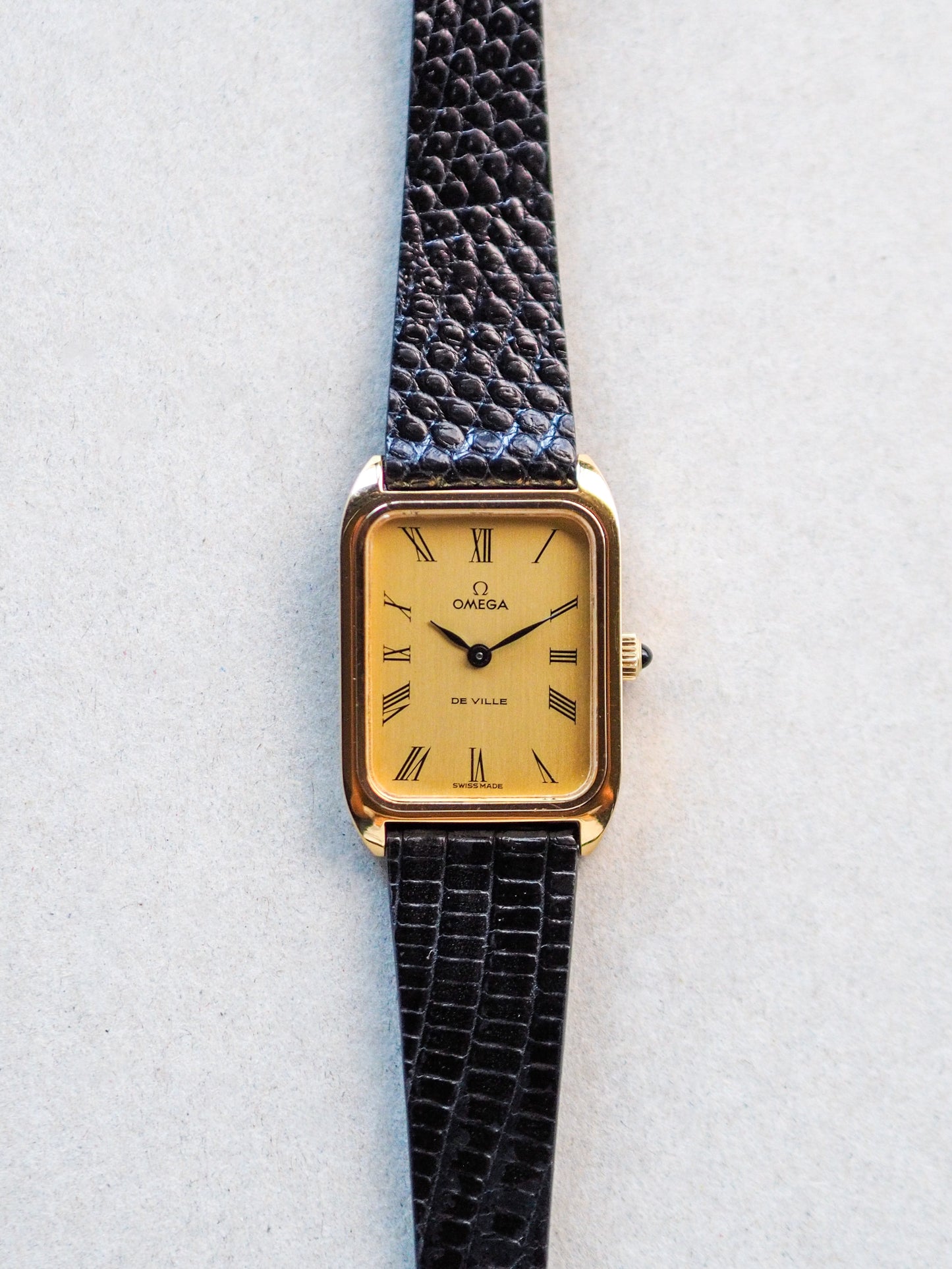 Omega De Ville 625 GP Tank 511.0503 Champagne Roman Dial