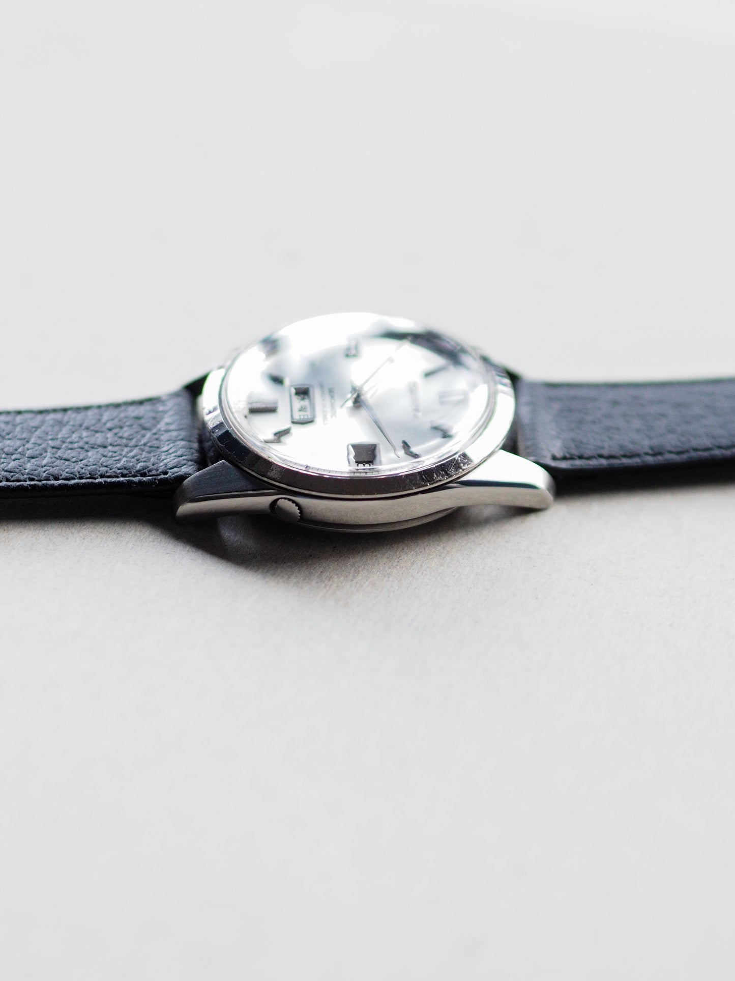 Seiko Seikomatic 6206-8100 Weekdater Kanji Day Silver Sunburst Dial