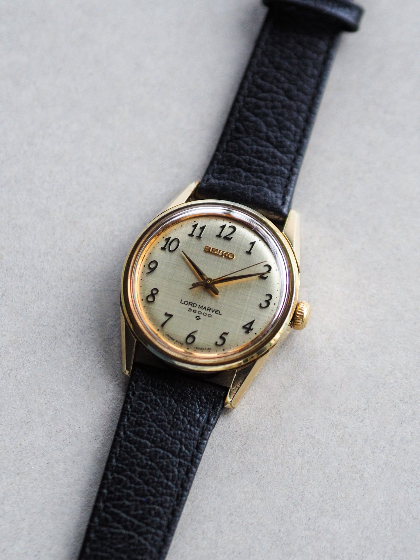 Seiko Lord Marvel 5740-8000 36000 SGP Champagne Linen Breguet Dial