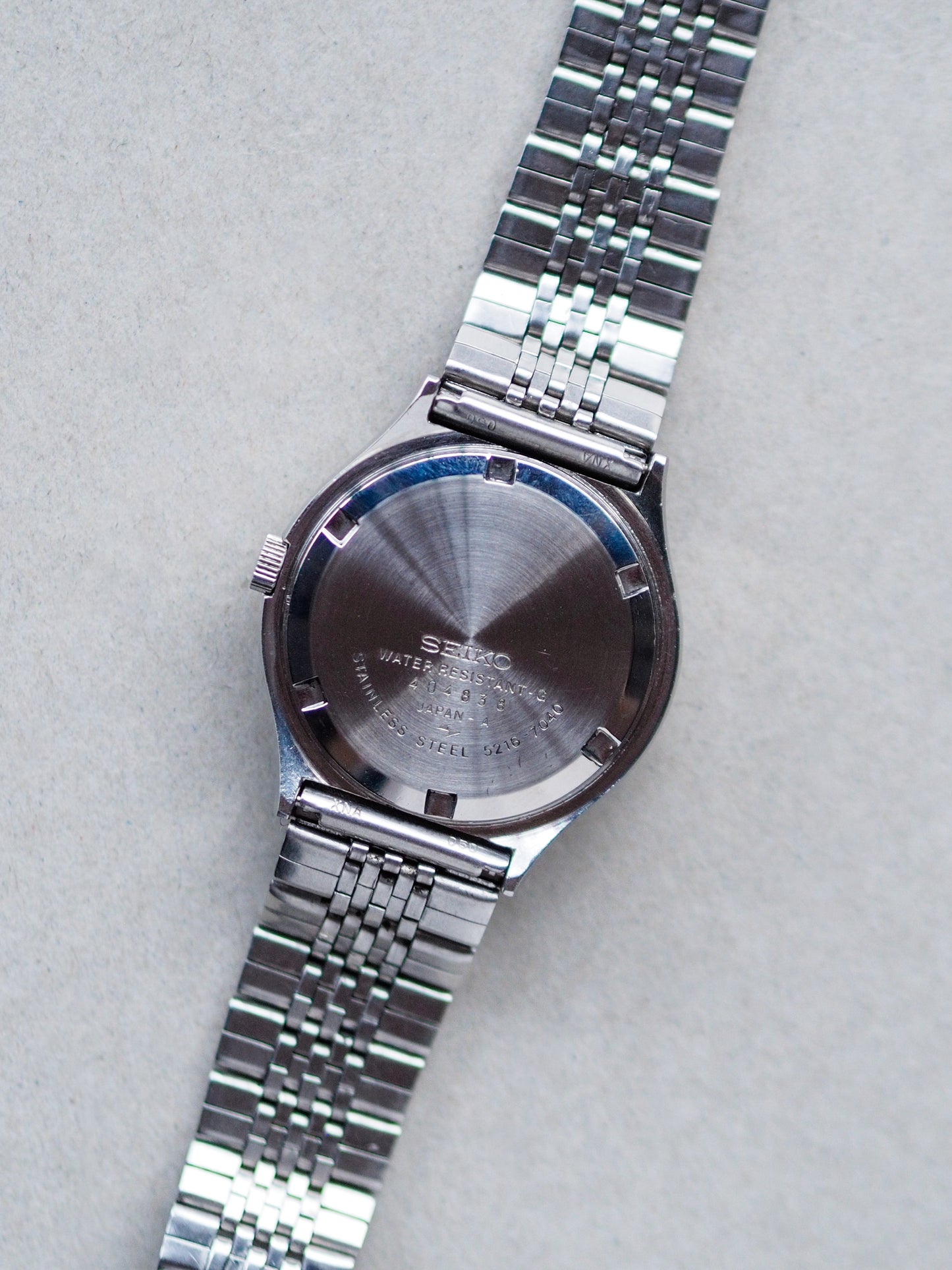 Seiko LM 5216-7040 Lord Matic Special Faceted Crystal Green Gradient Dial