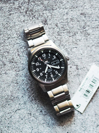 Seiko 5 Sports SNZG13K1 Military Black Dial