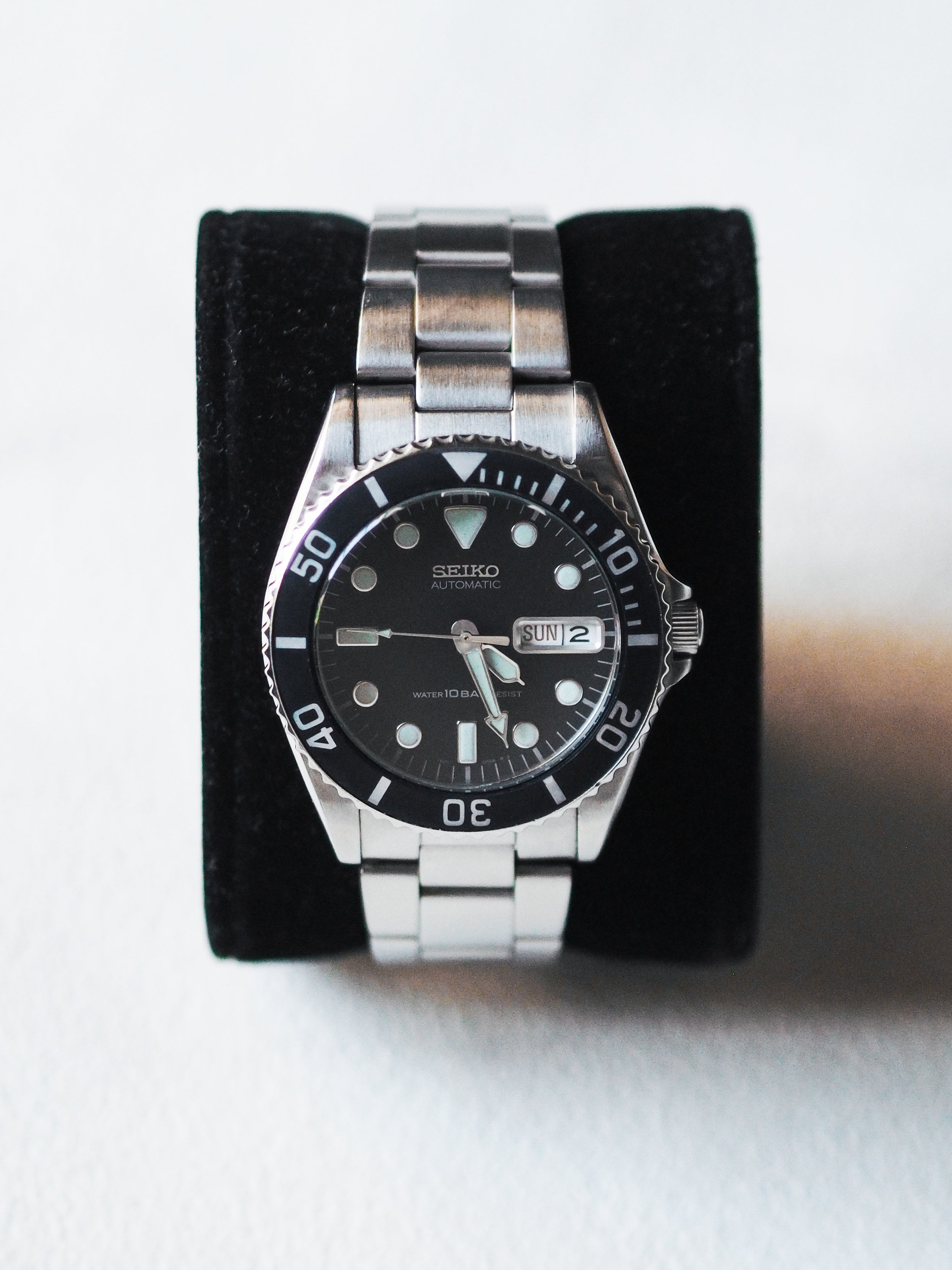 Seiko 7S26-0050 SKX023 Submariner Black Dial