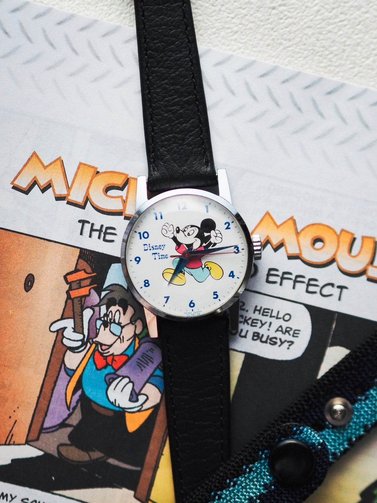 Seiko Disney Time DT731 Vintage Mickey Dial