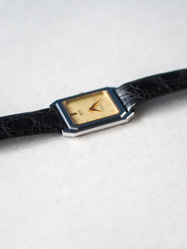 Seiko Dolce 7731-5070 Tank SHA Stepped Case Champagne Dial