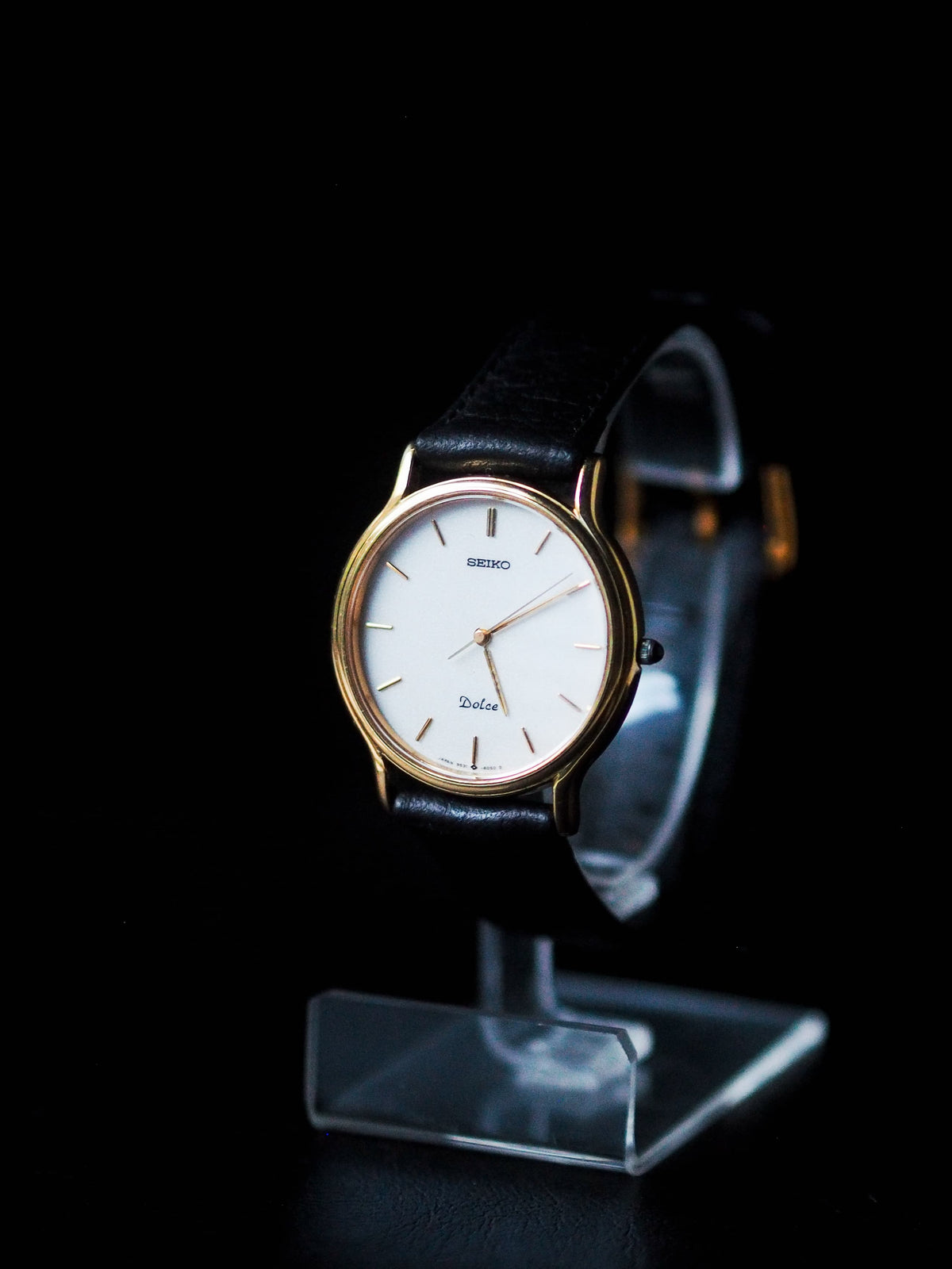 Seiko Dolce 9531-6030 SGP30 White Sand Textured Dial