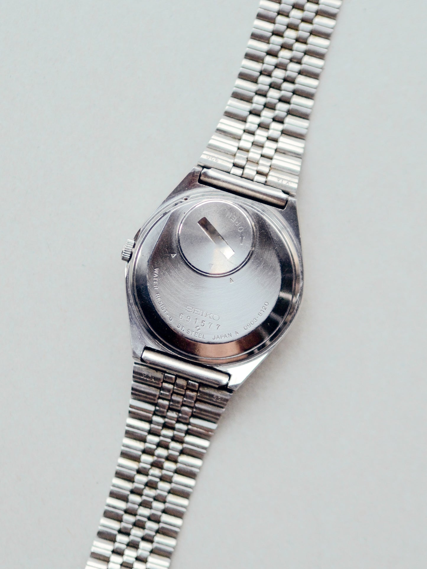Seiko Type II 0903-8120 Jade Green Linen Sunburst Dial