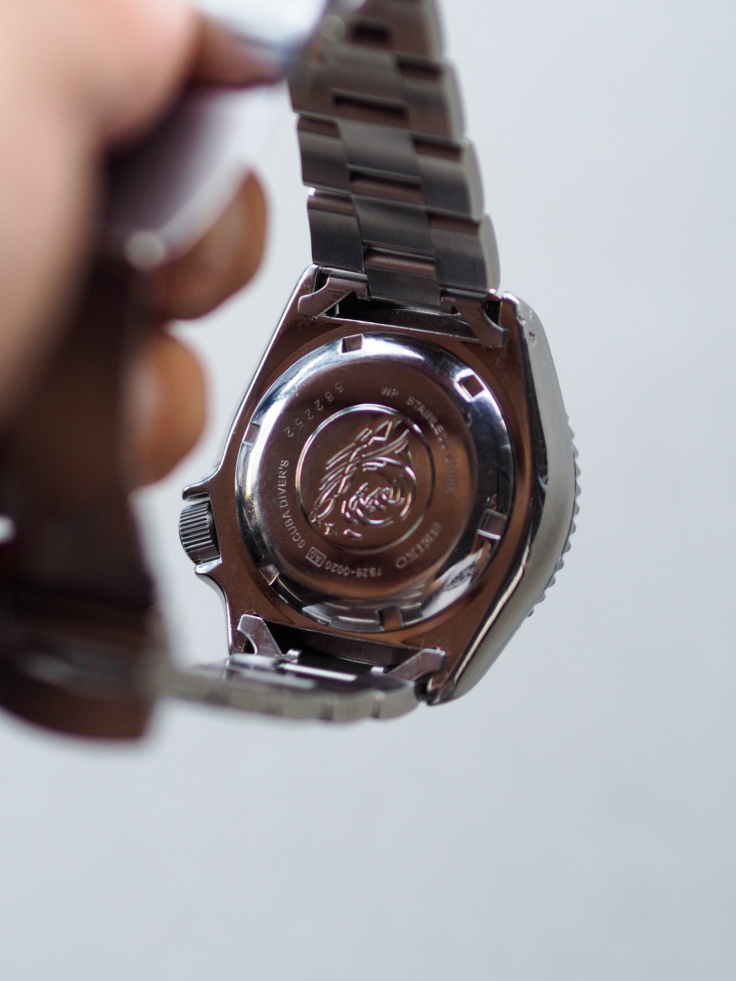 Seiko SKX007K2 7S26-0020 Diver Black Dial