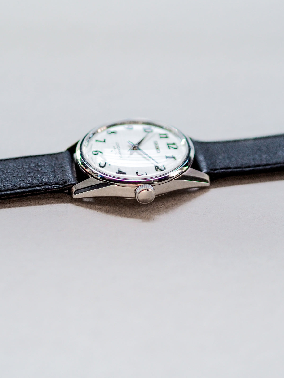 Seiko Lord Marvel 5740-8000 Hi-Beat 36000 White Linen Breguet Dial