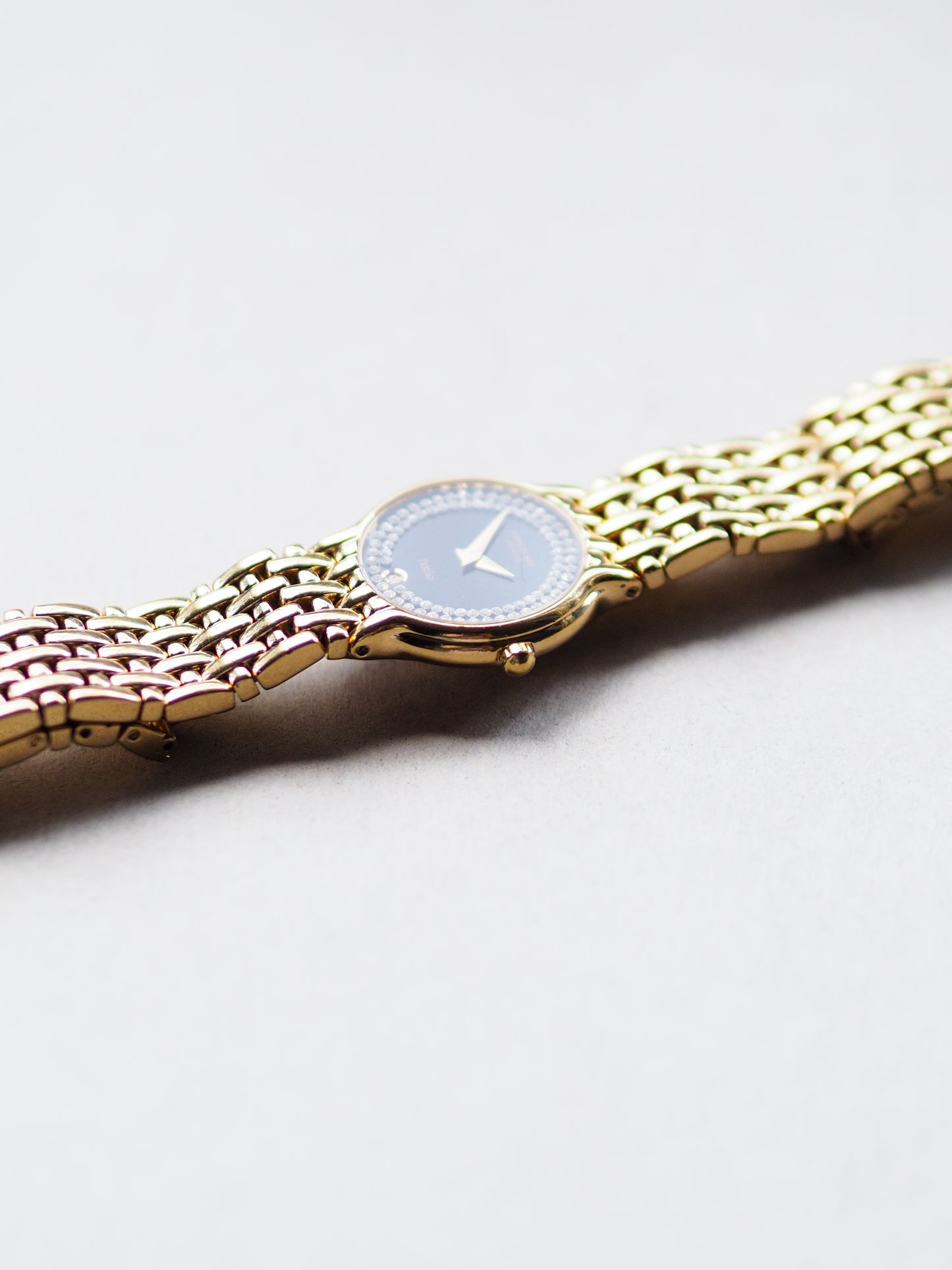 Raymond Weil Fidelio QZ 18K GP Black Diamond Dial