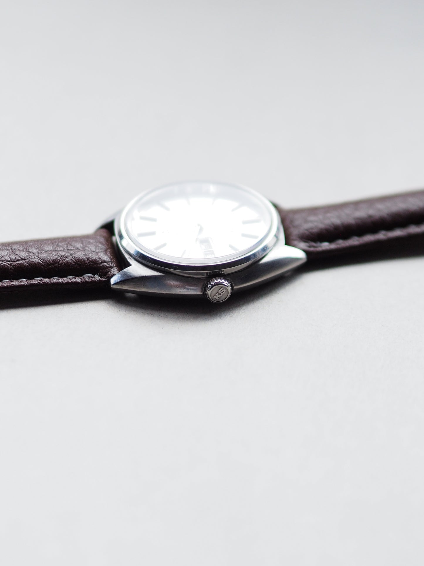 Seiko KS56 King Seiko 5625-7060 天文台表银色旭日纹表盘