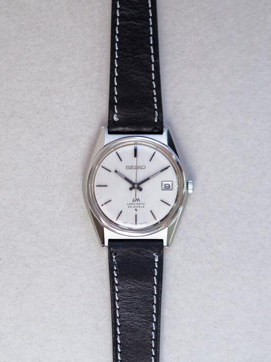 Seiko LM 5605-7020 Lord Matic White Linen Dial