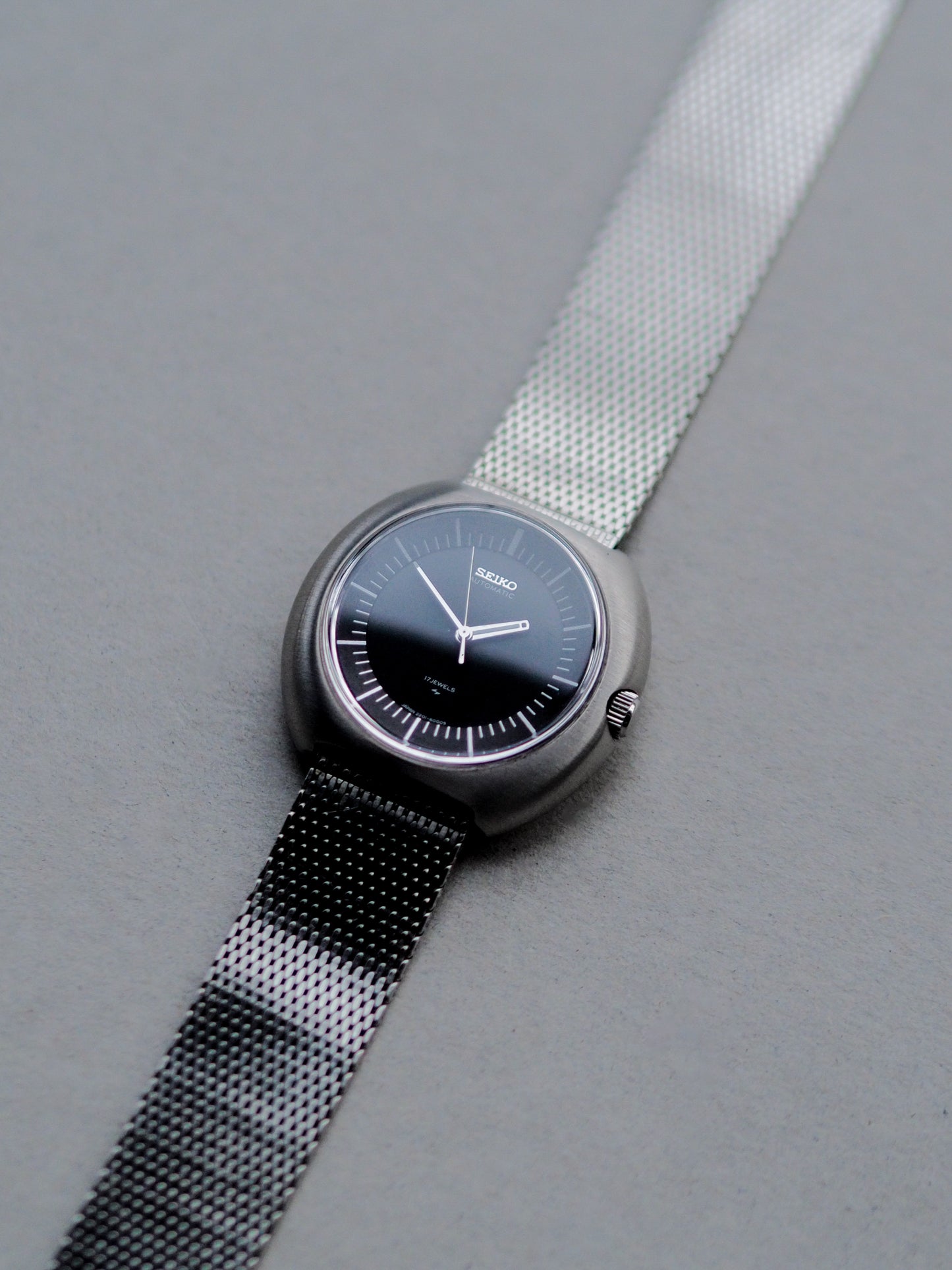 Seiko Chariot Automatic 2201-6010 Gray Matte Dial