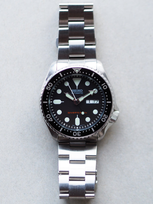 Seiko SKX007K2 7S26-0020 Diver Black Dial