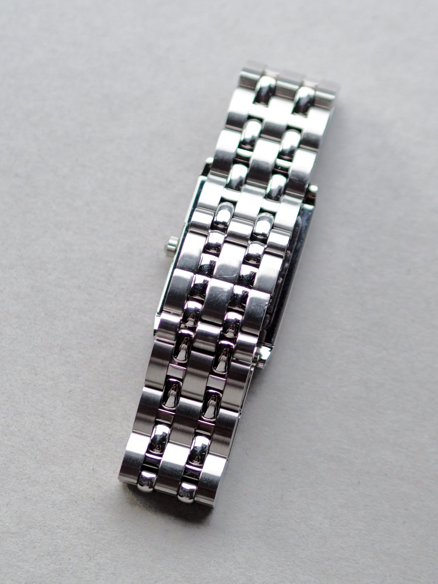 Raymond Weil Tango 5380 Tank Quartz Silver White Roman Dial