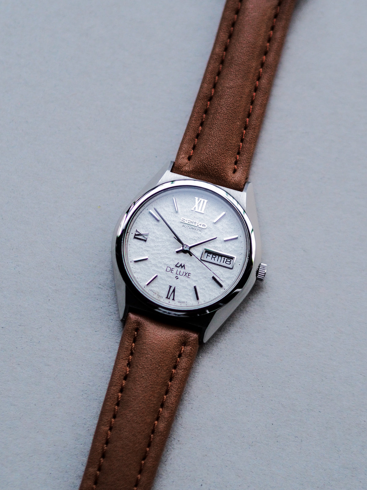 Seiko LM 5626-8160 Lord Matic De Luxe White Snowflake Dial
