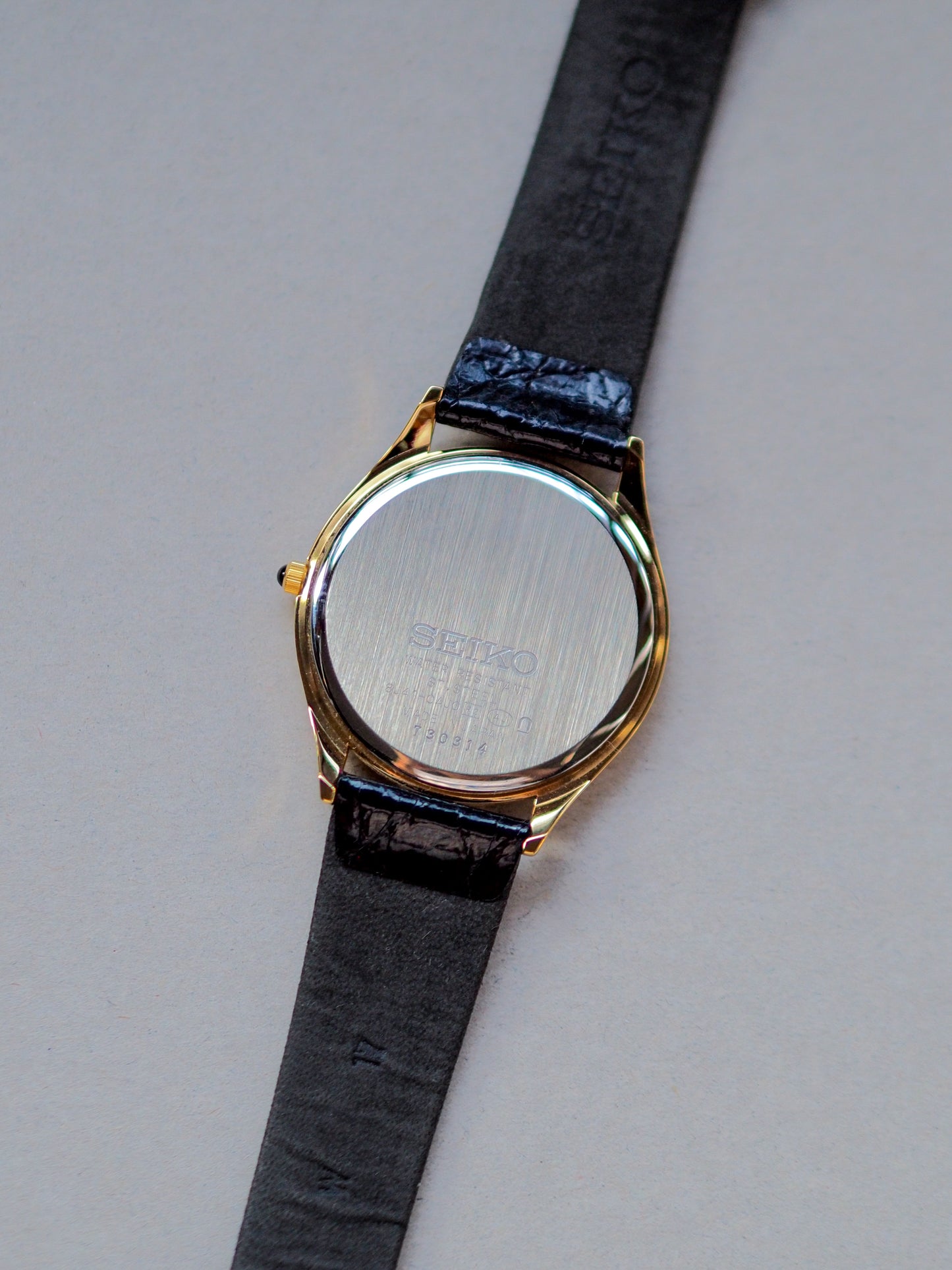Seiko Dolce SACM150 8J41-0AJ0 Gold Kira-zuri Textured Dial