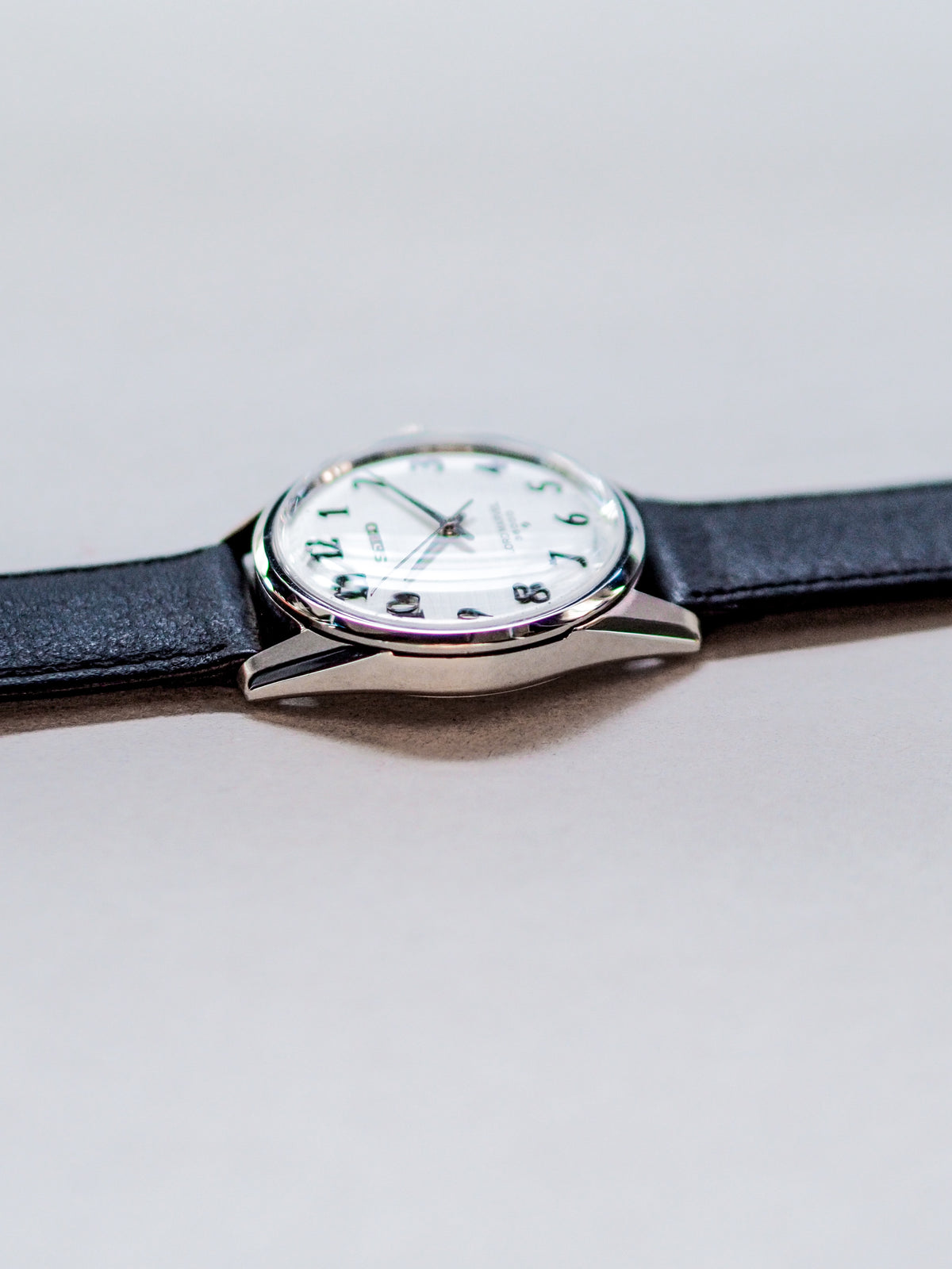 Seiko Lord Marvel 5740-8000 Hi-Beat 36000 White Linen Breguet Dial