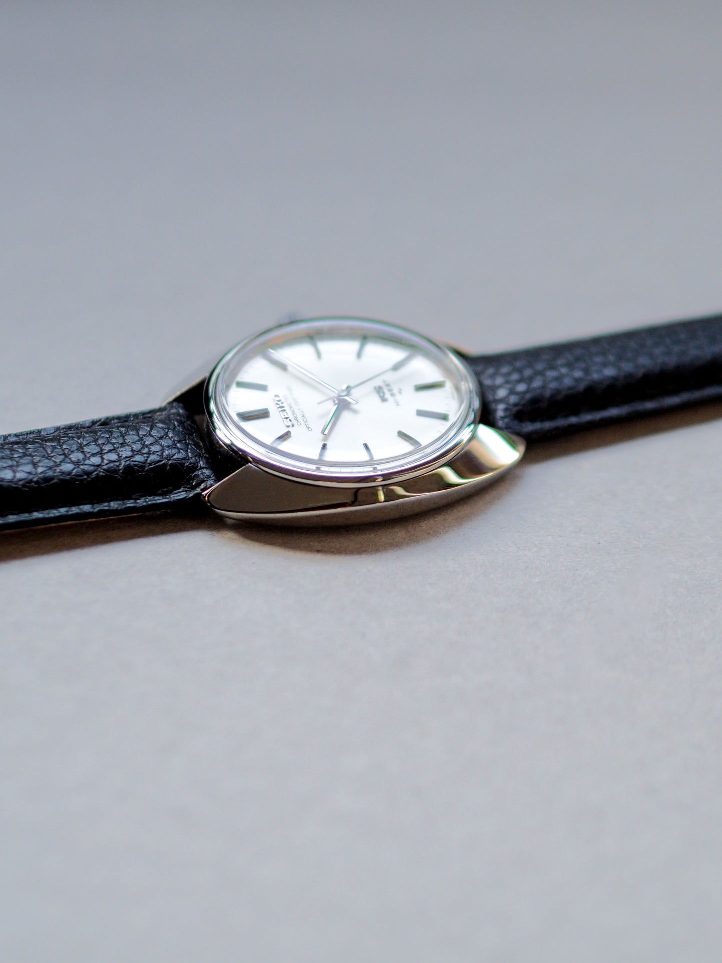 Seiko 45KS King Seiko 45-8010 Chronometer White Sunburst Dial