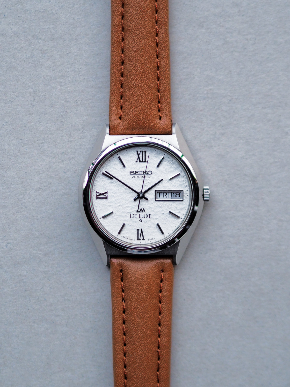 Seiko LM 5626-8160 Lord Matic De Luxe White Snowflake Dial