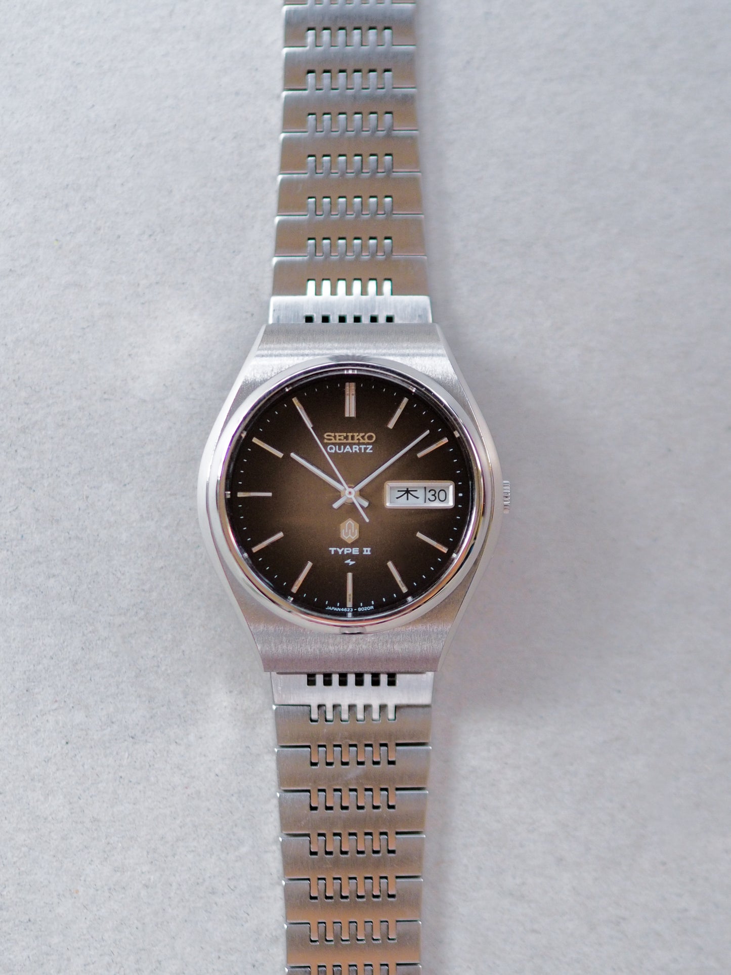 Seiko Type II 4623-8010 Brown Copper Sunburst Dial
