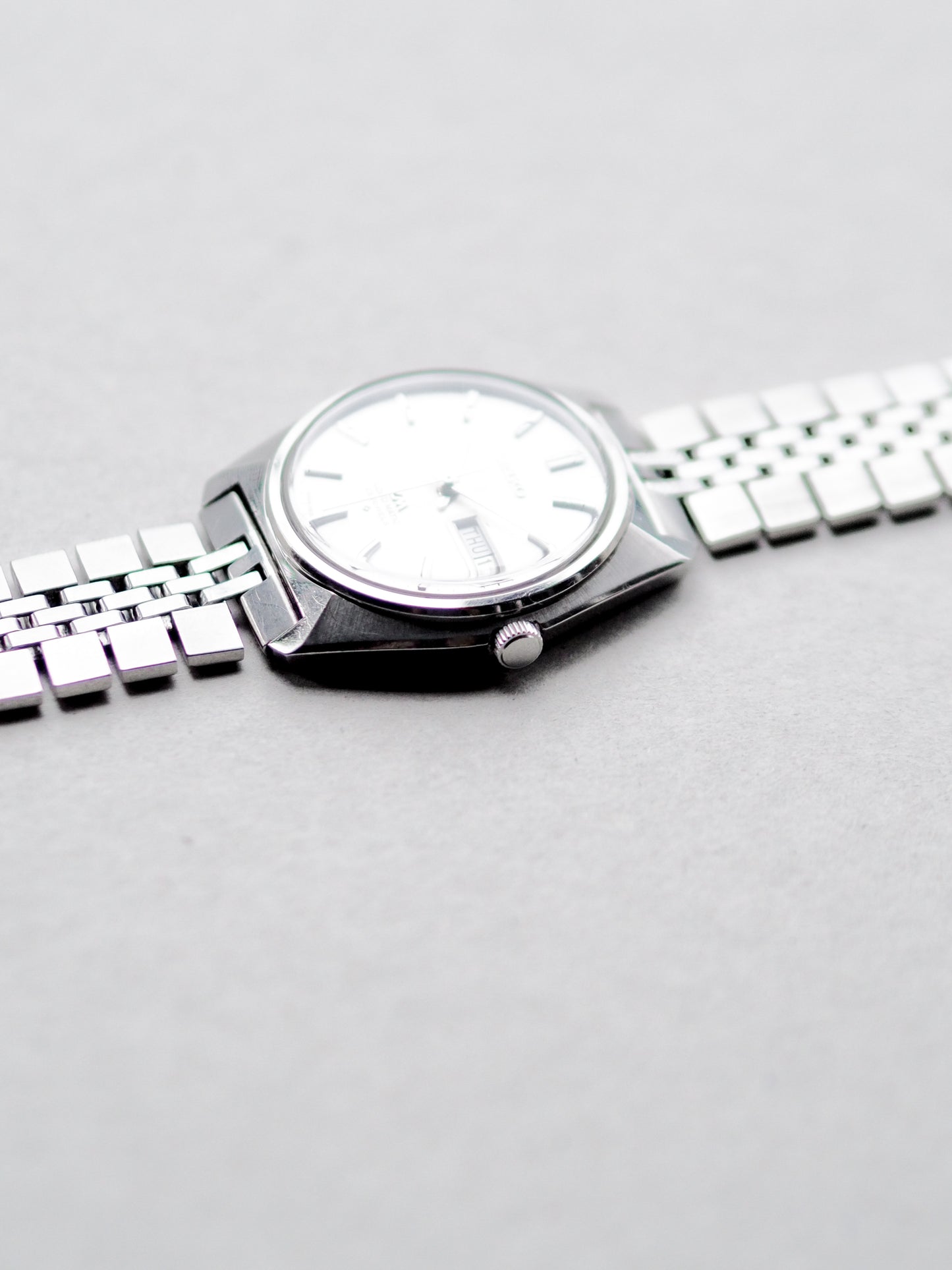 Seiko LM 5606-7000 Lord Matic Silver Sunburst Dial