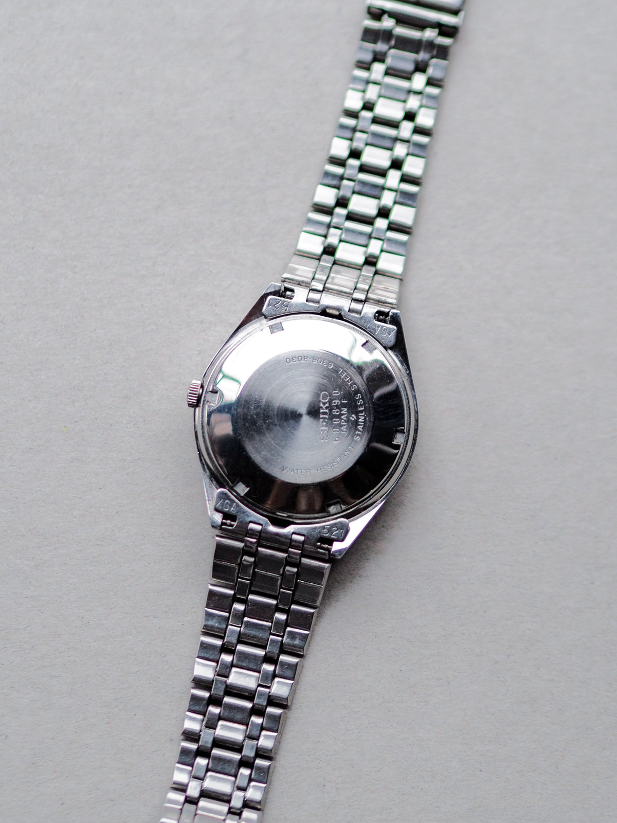 Seiko Actus SS 6306-8030 JDM Faceted Crystal Shuriken Brown Dial