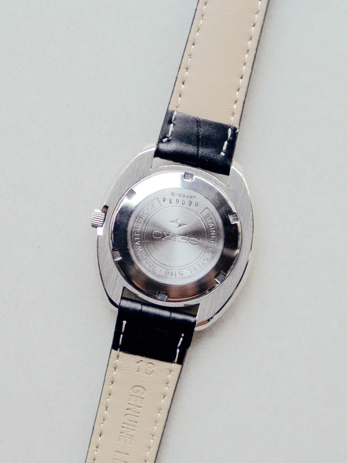 Seiko Presmatic Hi-Beat 5146-7080 White Sunburst Dial