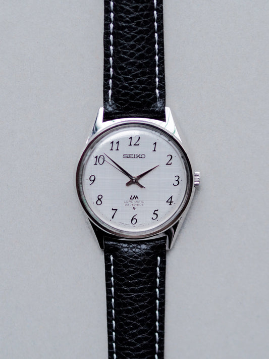 Seiko LM 5601-9000 Lord Matic Silver Breguet Linen Dial