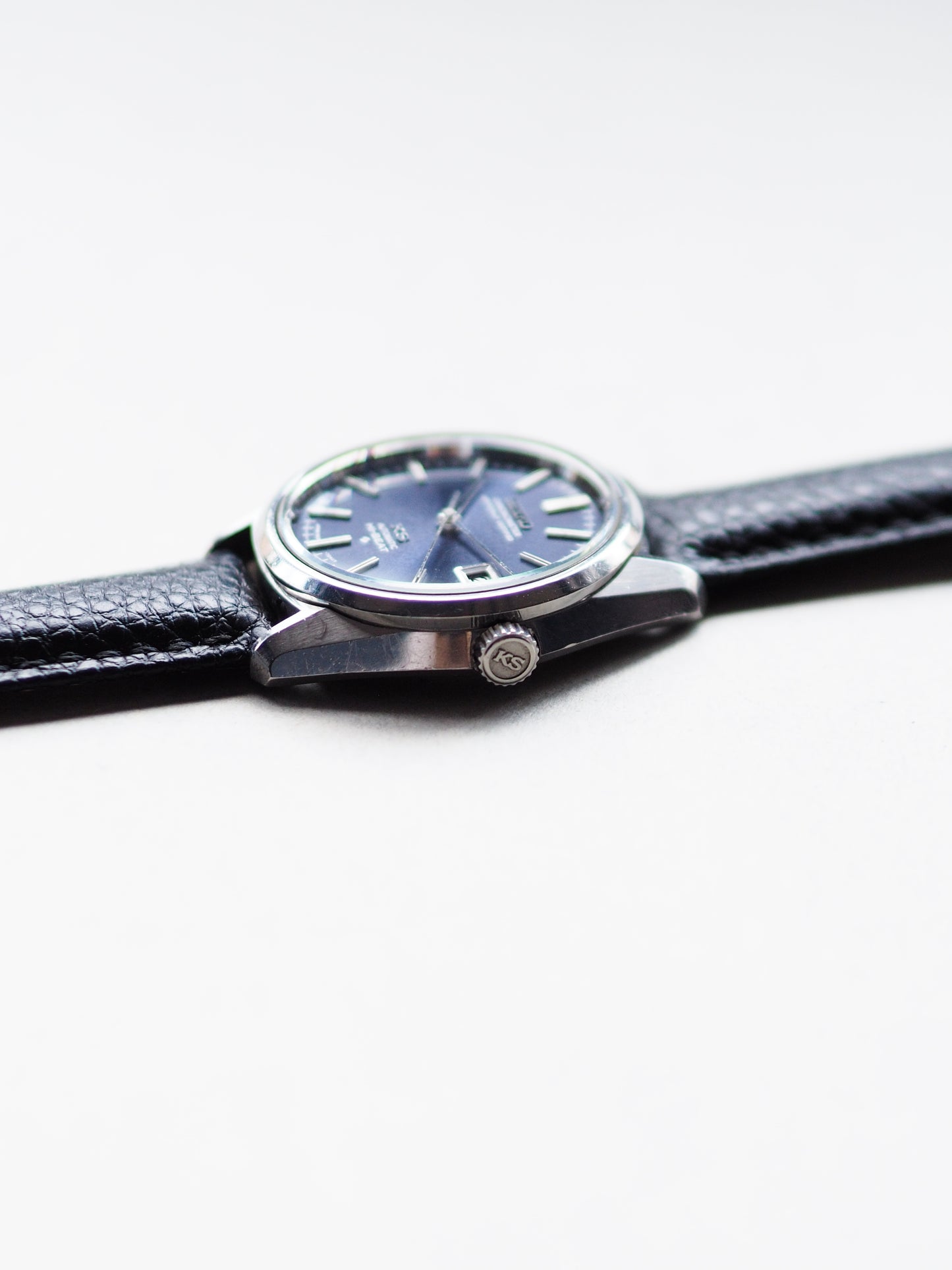 Seiko 56KS King Seiko 5625-7040 Chronometer Navy Blue Sunburst Dial