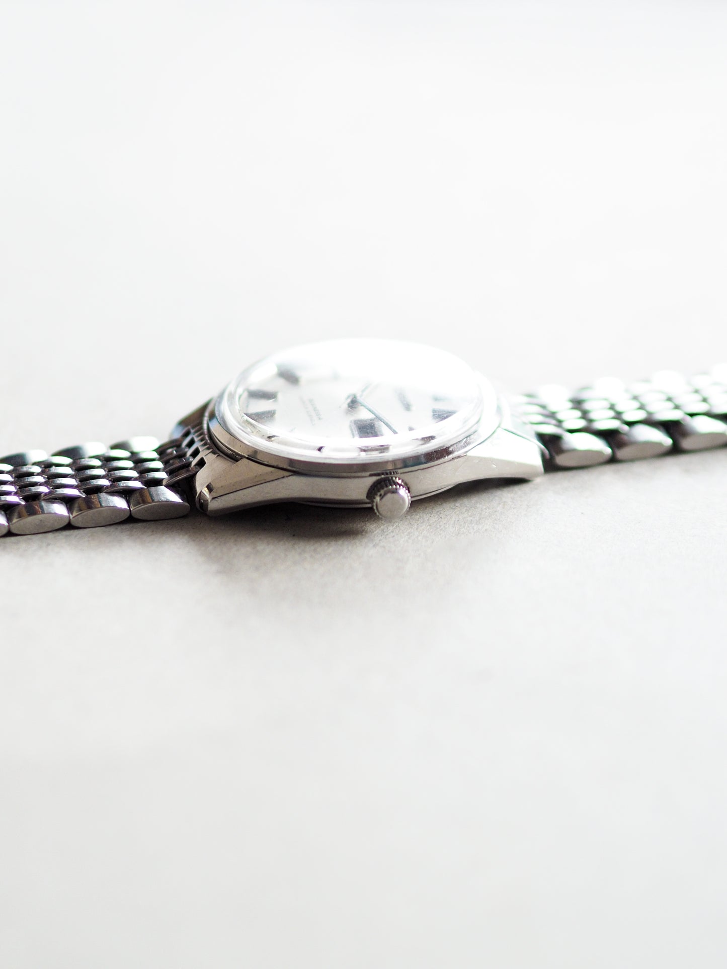 Seiko Business-A 8306-8020 Silver Sunburst Dial